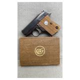 Nice Colt 25 Auto  Pistol w/ Original Box