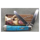 Case XX Carib. Blue Jigged Arrowhead Trapper