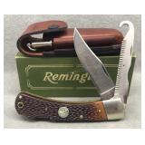 Remington R3 Big Game with Sheath, Elk Head