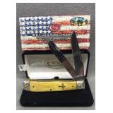 Case XX Bone Cross Shield Trapper 6254SS
