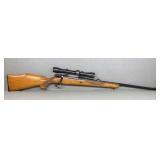 Sako FN Mauser 270 Rifle, Weaver Scope 4X