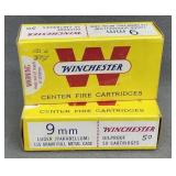 Winchester 9mm Ammo, 115 Grain, 50 Rds Per Box