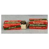Remington 22 Short Ammo, 86 Rds