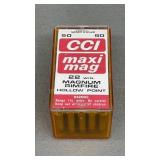 CCI 22 Win Mag Ammo, 50 Rds