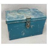 10" Metal Locking Box, Good for Ammo