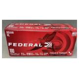Federal 12Ga Shells, Case of 100 Shells