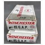 Winchester 45 G.A.P. Ammo, 50 Rds Per Box
