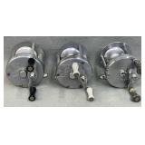 3 JC Higgins Fishing Reels