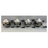 4 Zebco 33 Fishing Reels