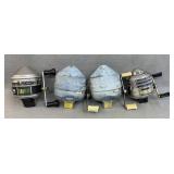 4 Zebco Fishing Reels