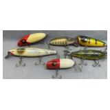 6 Vintage Fishing Lures