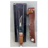 Ka-Bar Skinner Knife With Sheath & Box