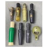 Duck/Goose Calls, Various Makers, Whistle Call