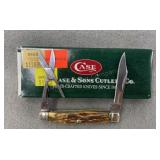 Case XX Stag Handle Pen Pocket Knife, 2?