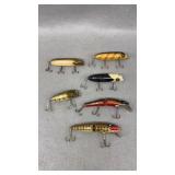 6 Vintage Fishing Lures