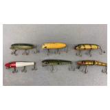 6 Vintage Fishing Lures