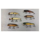 6 Vintage Fishing Lures