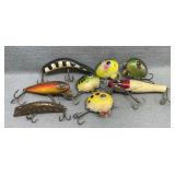 8 Vintage Fishing Lures
