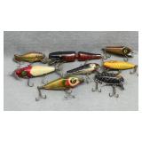 8 Vintage Fishing Lures