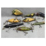 8 Vintage Fishing Lures