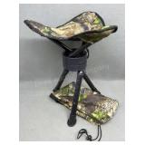 Folding Tripod Hunting Stool, Swivels