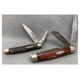 Old Case XX, Olsen Two blade Pocket Knives