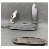 US Camillus Camp Knife and Other Rough Knife