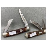 New Remington Gun Knife & Old Rem Knife
