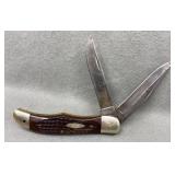 Large Case XX Pocket Knife, 2 Blade, 4" blade