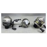 3 Zebco Fishing Reels