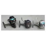 3 Zebco Fishing Reels