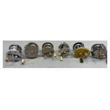 6 Vintage Fishing Reels