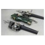 3 Extendable Fishing Poles, 2 Rough