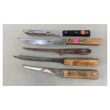 Case XX Chromium Knives,  Russel Boning Knives