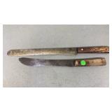 Large Old Bread Knives 12" blades