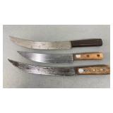 Large US Foster and Hickory Meat Slicers