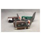 3 NIB Bear Pocket Knives