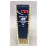 CCI Mini Mag 22 Lr, 100 Rds