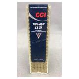 CCI Mini Mag 22 Lr, 100 Rds