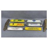 8 Advertising Pocket Knives