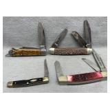 4 Pocket Knives, Imperial, Western & More