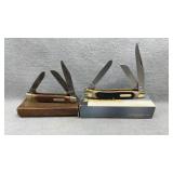 2 Old Timer Schrade Pocket Knives, With Box