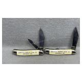 2 Concordia Farmers Co-Op Pocket Knives