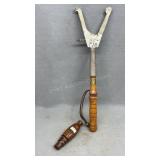 Western Hand Trap Thrower & Sure Shot Duck Call