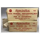 2000 Remington Primers, Percussion