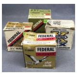 4 Partial Boxes, 12 Ga Heavy Loads70 Shells or