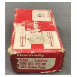 Hornady 9MM 115 Gr Bullets, Few 30