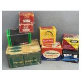 Old Empty Fishing Reel Boxes