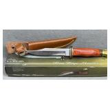 Rite Edge Skinner Knife With Sheath