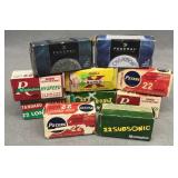 10 Old 22 Shell Boxes